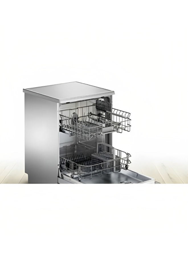 Series 2 Free-Standing Dishwasher 12 Place Settings, 60 cm, Silver Inox 1.45 kW SMS25AI00V Stainless steel, lacquered - v1680089017/N51820915A_3