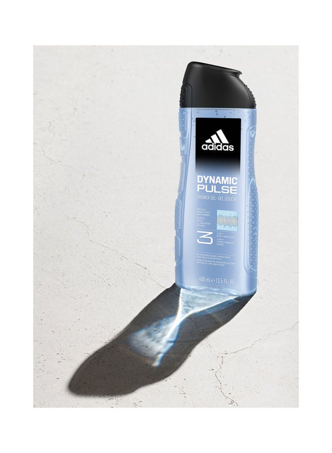 Adidas Dynamic Pulse Shower Gel Clear 400ml  - Image 4
