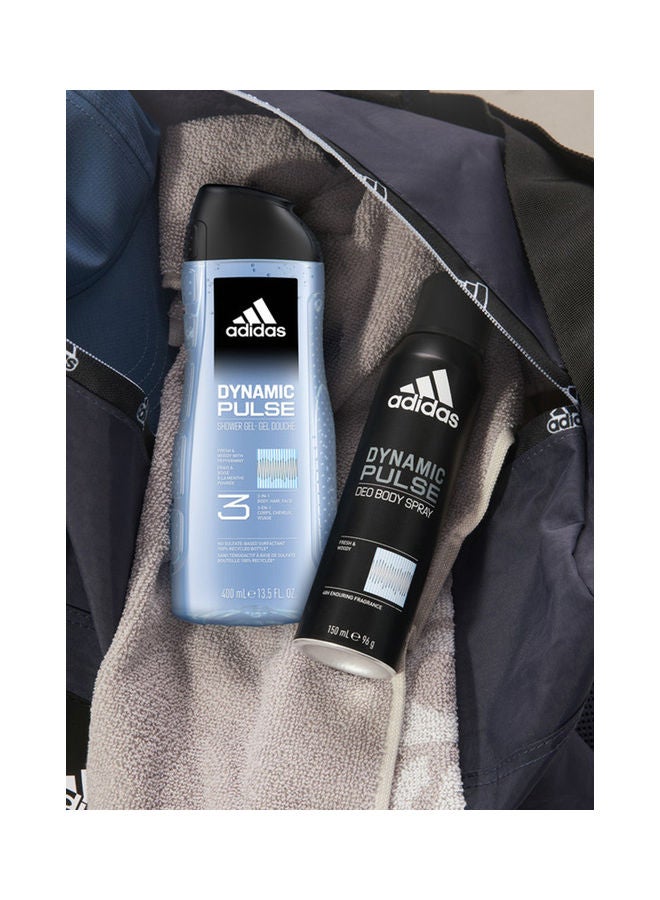 Adidas Dynamic Pulse Shower Gel Clear 400ml  - Image 5