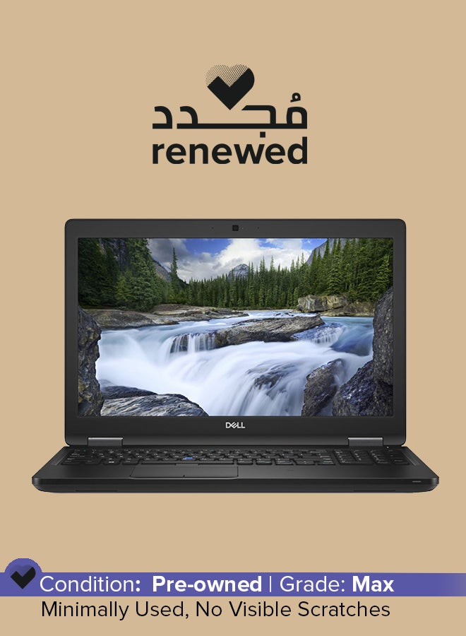 DELL - Renewed - Latitude 5590 (2018) Laptop With 15.6-Inch Display,Intel Core i5 Processor/8th Gen/8GB RAM/256GB SSD/Intel UHD Graphics 620 _ English/Arabic Black - Image 1