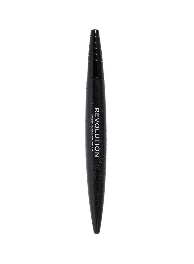 REVOLUTION - Waterproof Renaissance Flick Eyeliner Black - Image 1
