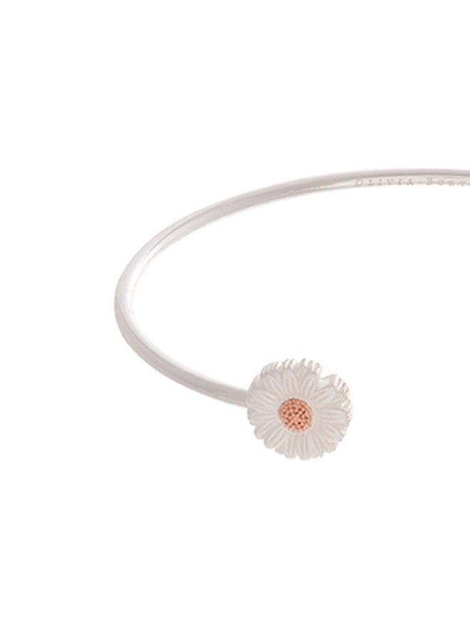 OLIVIA BURTON 3D Daisy Women's Bangle Bracelet- OBJ16DAB11  - Image 4