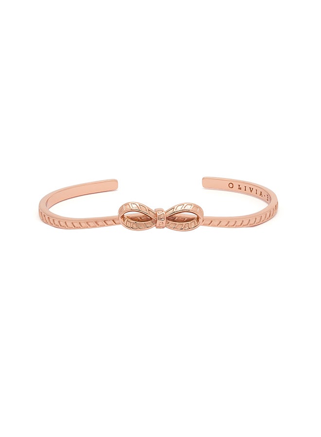 OLIVIA BURTON Bow Women's Bangle Bracelet- OBJVBB26  - Image 1