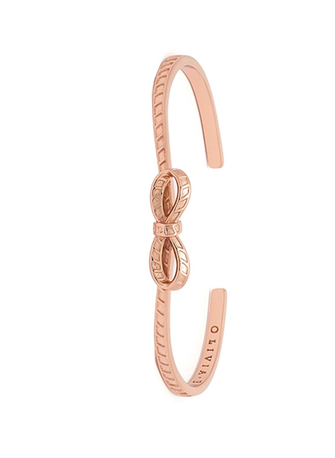 OLIVIA BURTON Bow Women's Bangle Bracelet- OBJVBB26  - Image 4
