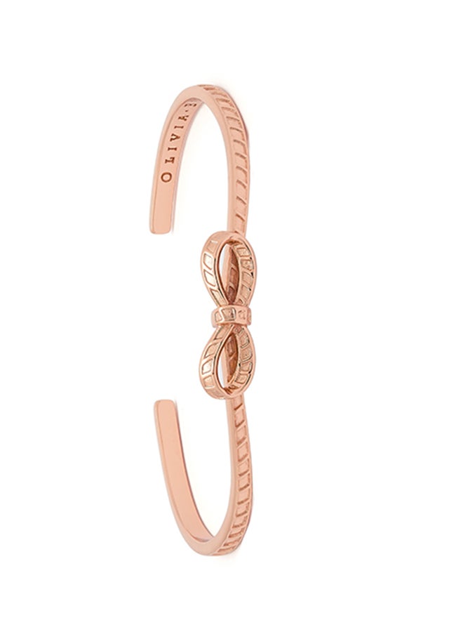 OLIVIA BURTON Bow Women's Bangle Bracelet- OBJVBB26  - Image 5
