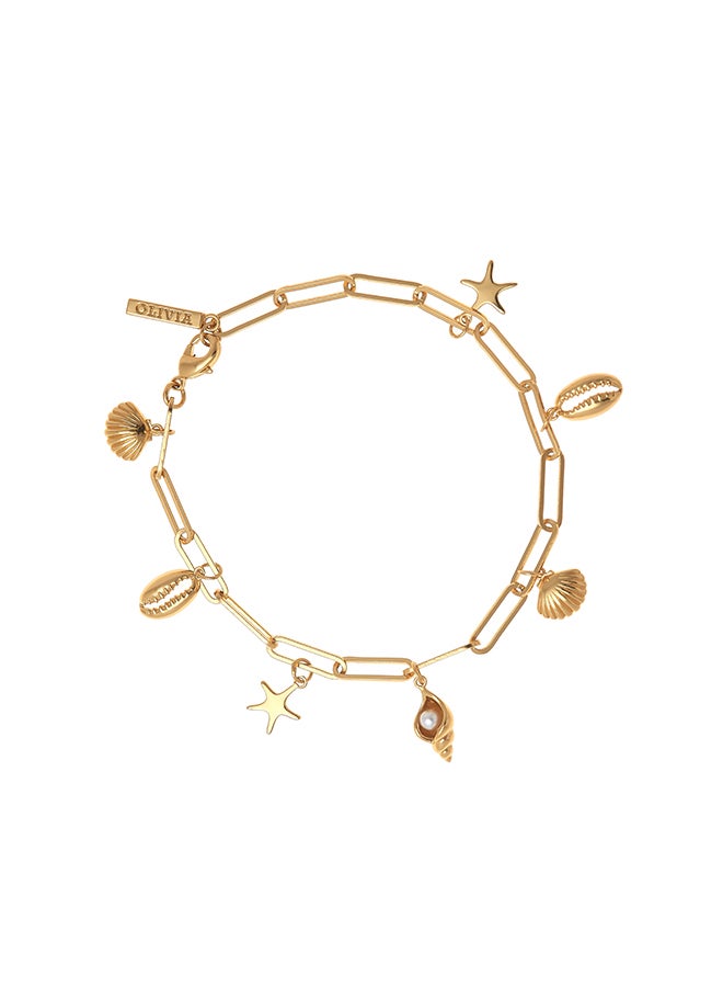 OLIVIA BURTON Under The Sea Women's Chain Bracelet- OBJSCB04 - Image 1