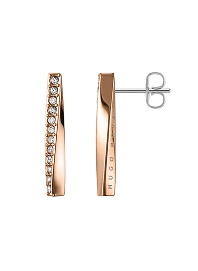 HUGO BOSS - Signature Women's Stud Earrings - 1580132 - Image 1