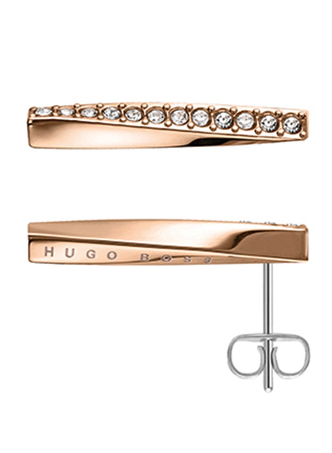 HUGO BOSS - Signature Women's Stud Earrings - 1580132 - Image 1