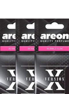 Pack Of 3 X Version Car Air Freshener Set-Bubble Gum - v1680154749/N20415685A_5