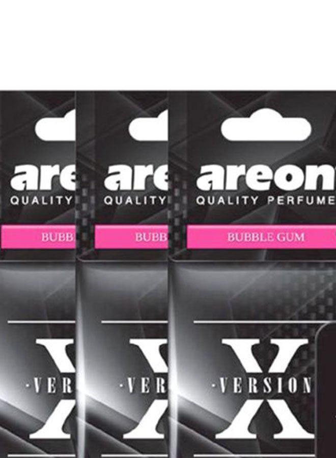 Areon - Pack Of 3 X Version Car Air Freshener Set-Bubble Gum - Image 1