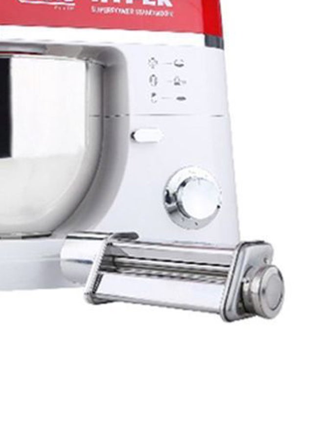 جانو - خلاط هايبر يوضع على سطح المنضدة بقدرة 1200 وات 1.5 L 1200 W JN1213 أبيض/أحمر - Image 1