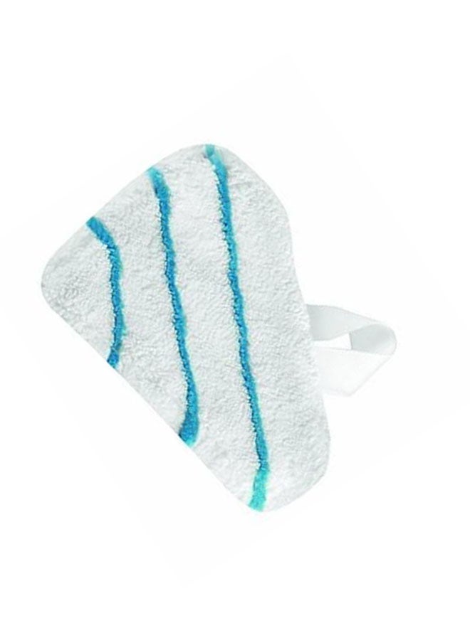 4-Piece Delta And Standard Replacement Steam Pads FSMP30D-XJ White/Blue