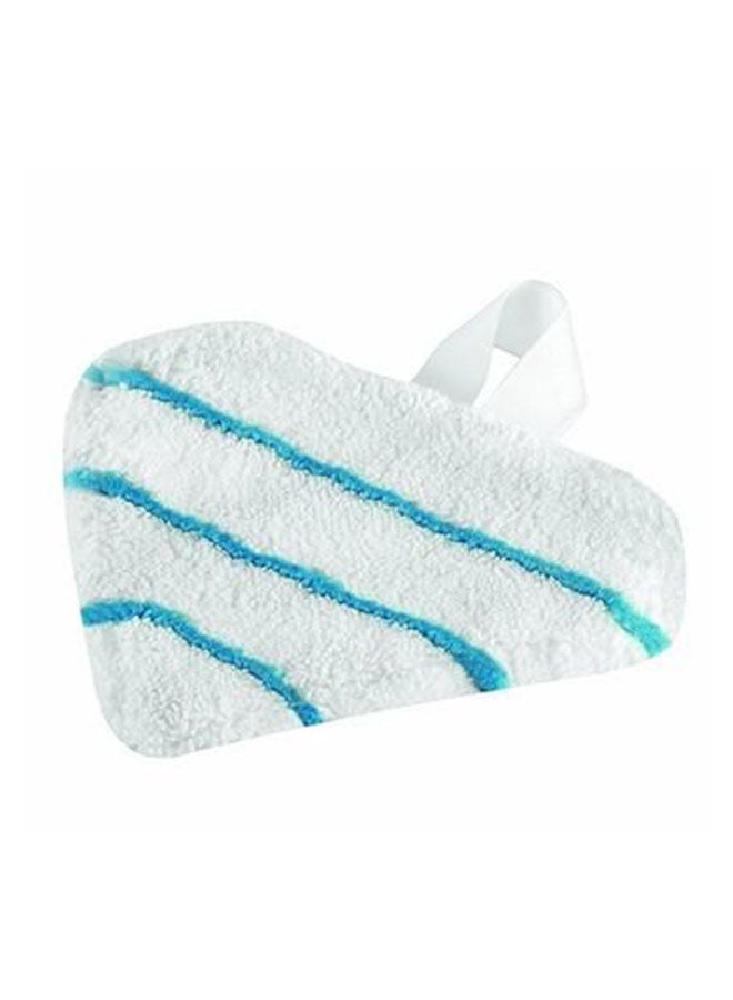 4-Piece Delta And Standard Replacement Steam Pads FSMP30D-XJ White/Blue