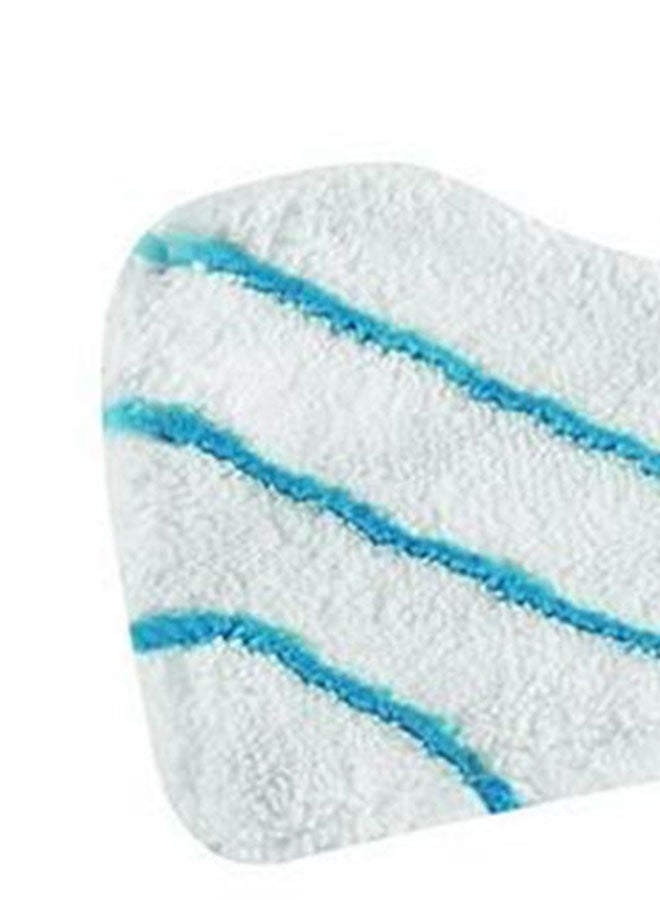 4-Piece Delta And Standard Replacement Steam Pads FSMP30D-XJ White/Blue