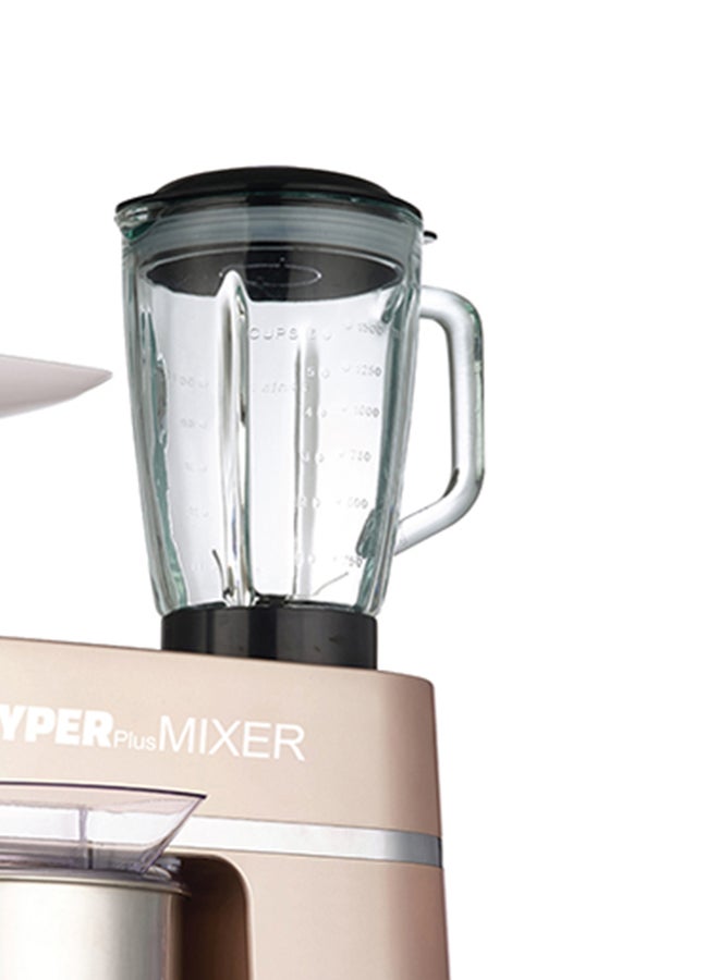 Jano 5-In-1 Electric Stand Mixer 1200 W 1200.0 W E02216 Gold  - Image 3