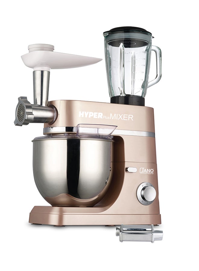 Jano 5-In-1 Electric Stand Mixer 1200 W 1200.0 W E02216 Gold  - Image 2