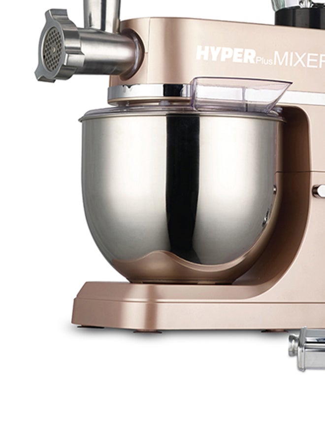 Jano 5-In-1 Electric Stand Mixer 1200 W 1200.0 W E02216 Gold  - Image 5
