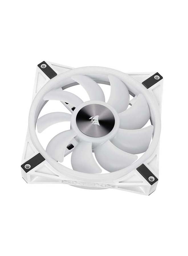 CORSAIR - QL Series iCUE QL140 RGB 140mm RGB LED PWM Fan White - Image 1
