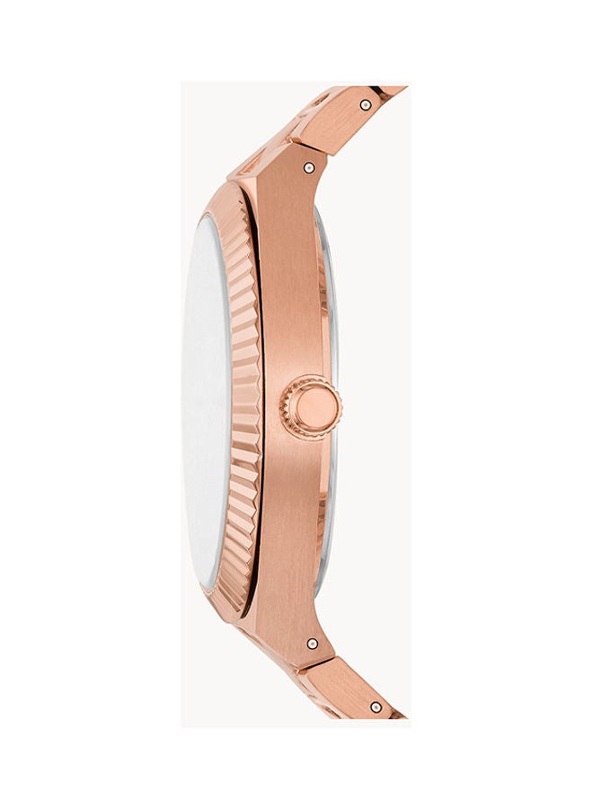 FOSSIL Women's Analog Round Shape Stainless Steel ES5258 38 Millimeter  - Image 3
