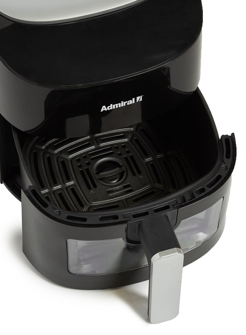 Air Fryer With Frying Pot 4.2L Touch Panel With Preset 8 Program 220V 50-60Hz 1 Year Warranty 2022 Year Model 4.2 L 1300 W ADAF37BLT Black