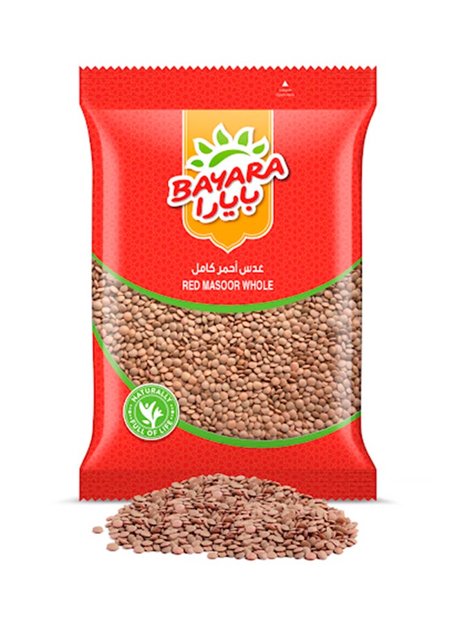 Bayara Red Masoor Whole 400grams  - Image 1