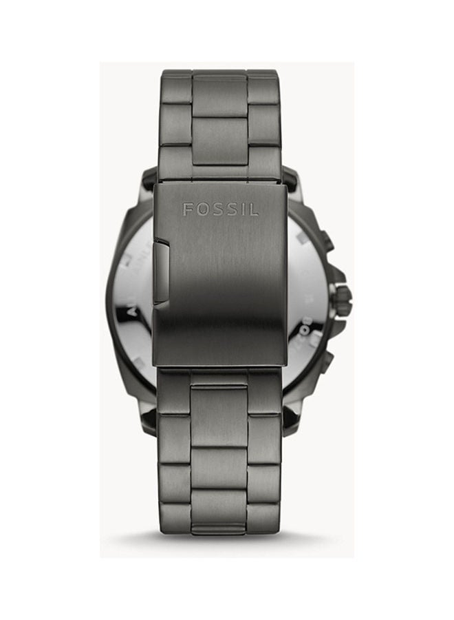 فوسيل كرونوغراف دائري الشكل من الفولاذ المقاوم للصدأ BQ2763 45 مم - Image 2