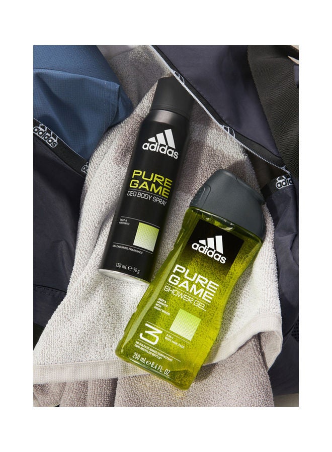 Adidas - Pure Game Deodorant Body Spray 150ml - Image 1
