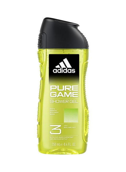 Pure Game Shower Gel Clear 250ml