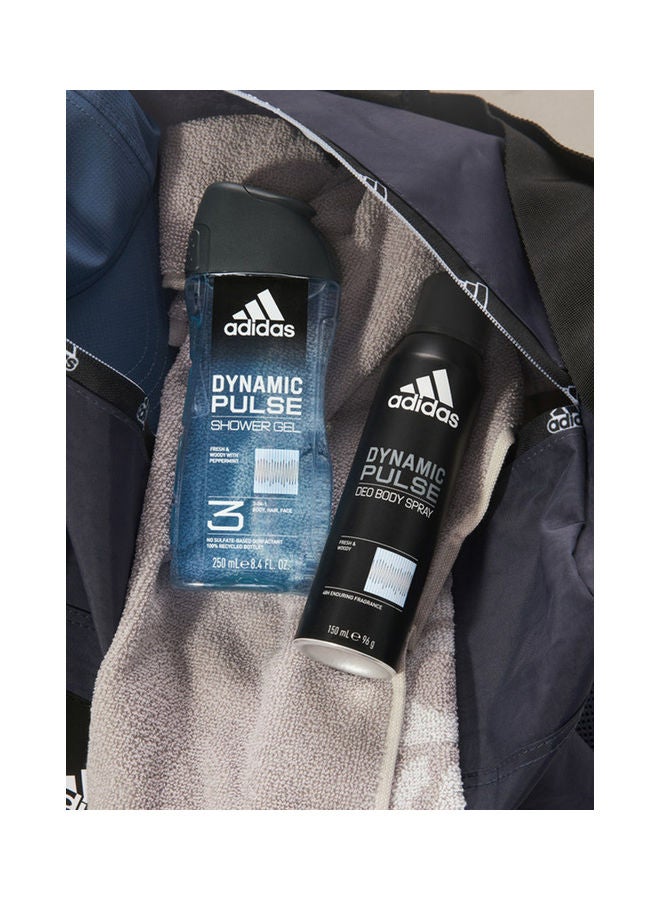 adidas جل إستحمام دايناميك بالس ابيض 250ملليلتر - Image 5