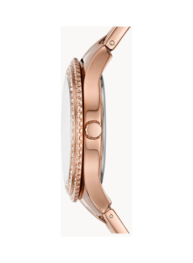 FOSSIL - Women's Analog Round Shape Stainless Steel ES5131 37 mm - Image 1