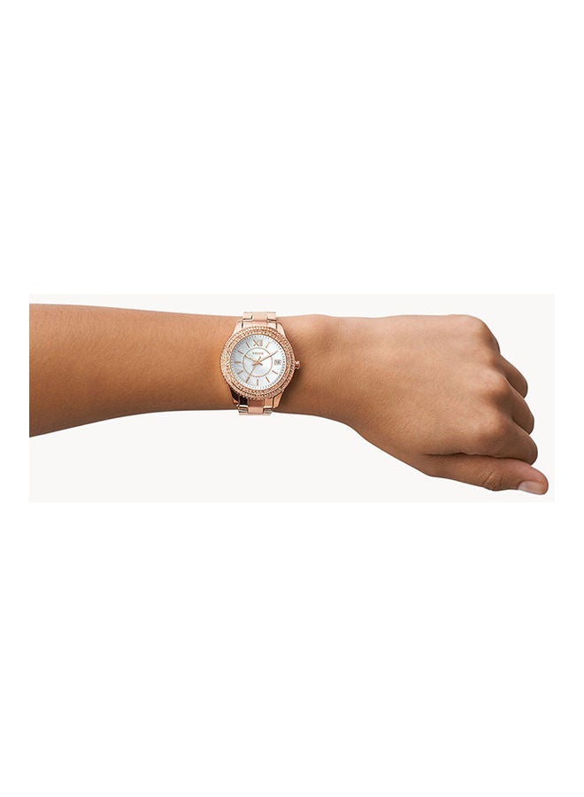 FOSSIL - Women's Analog Round Shape Stainless Steel ES5131 37 mm - Image 1
