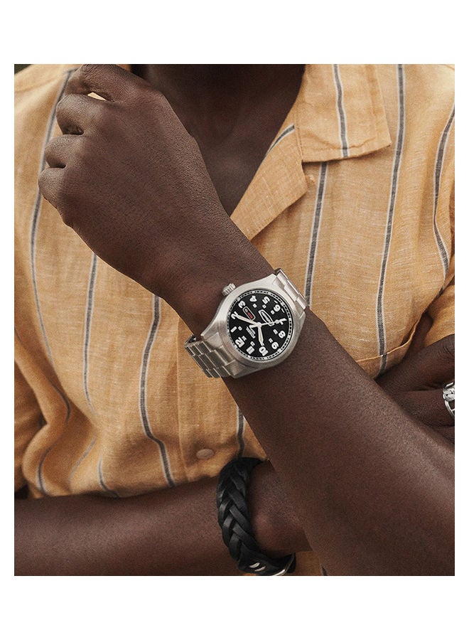 FOSSIL Men's Analog Round Shape Stainless Steel FS5976 46 mm  - Image 5