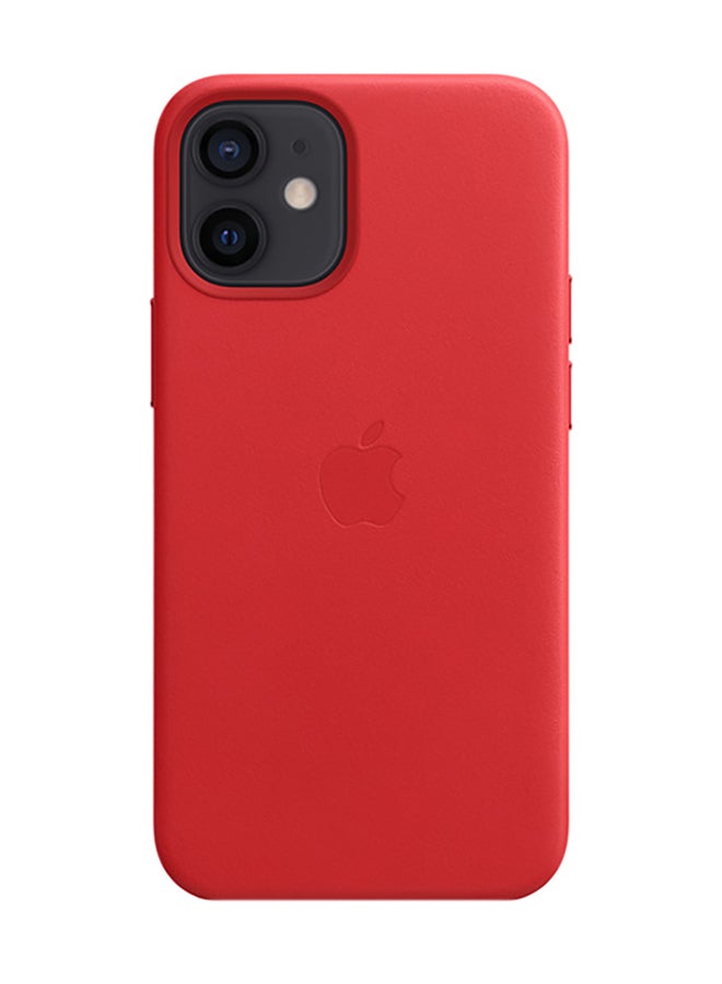 Apple - iPhone 12 Mini Leather Case With MagSafe (Product) Red - Image 1