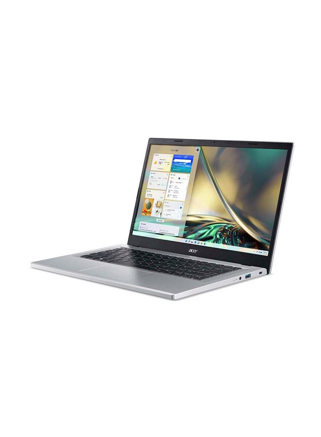 Acer - Aspire 3 Notebook With 15.6-Inch Display, Core i7-1255U Processor/8GB RAM/512GB SSD/Intel Iris XE Graphics/Windows 11 Arabic Silver (Upgraded Version) - Image 1