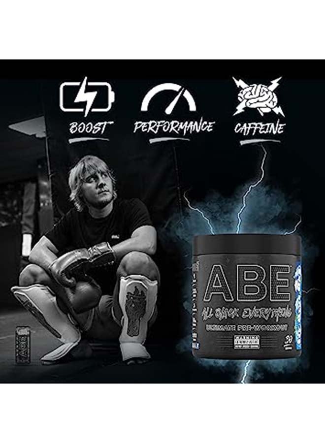Applied Nutrition Abe All Black Everything Ultimate Pre Workout Food Supplement Tropical Flavour 30 Servings 375 Gm - Image 4