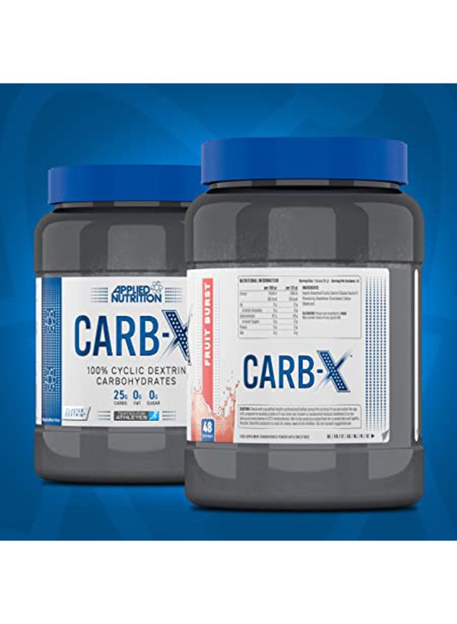Applied Nutrition - Carb X Fruit Burst -Carbo Hydrate Powder-48 Servings 1.2 kg - Image 1