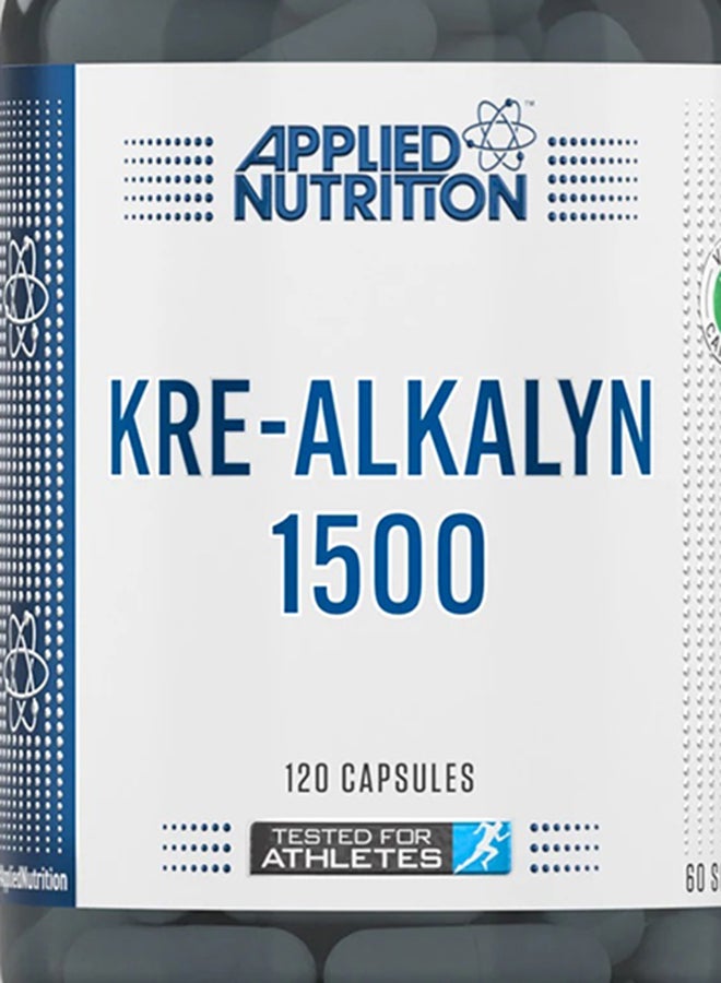 Applied Nutrition - KRE-Alkalyn 1500 -120 Capsules - Image 1