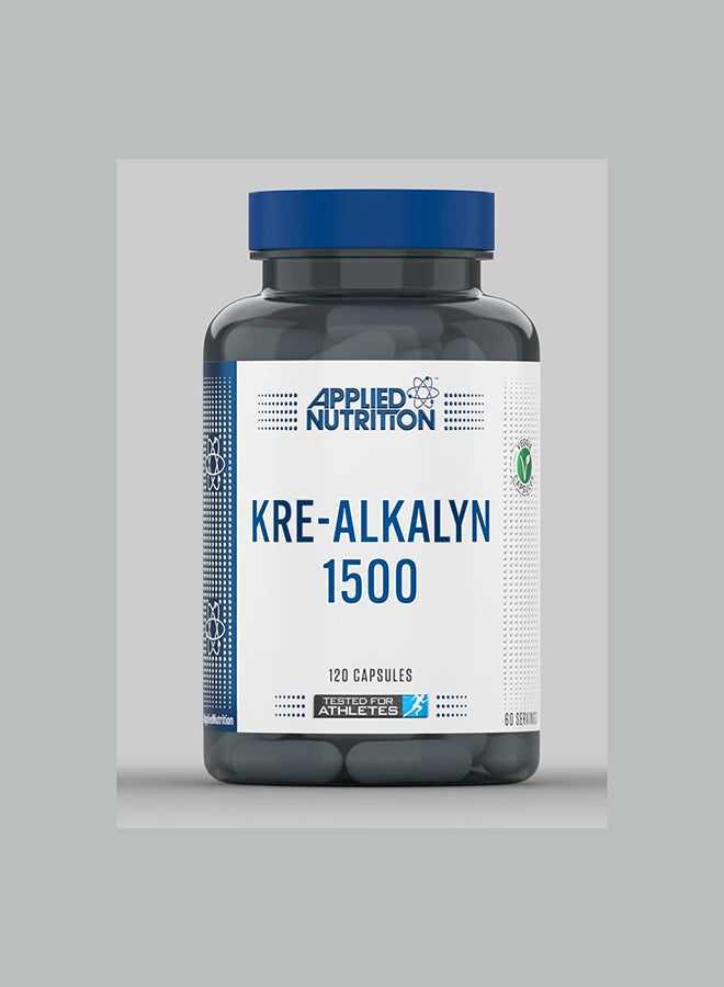 Applied Nutrition - KRE-Alkalyn 1500 -120 Capsules - Image 1