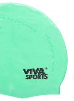 Viva Silicone Swimming Cap In Zipper Bag One Size  - Image 2