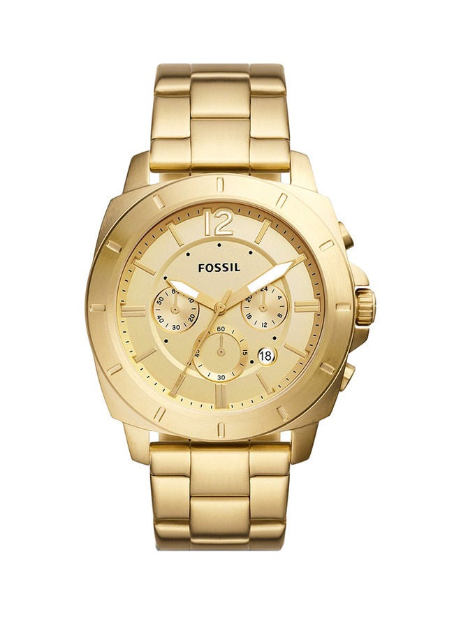 فوسيل ساعة كرونوغراف دائرية الشكل من الفولاذ المقاوم للصدأ BQ2694 45 ملليمتر - Image 1