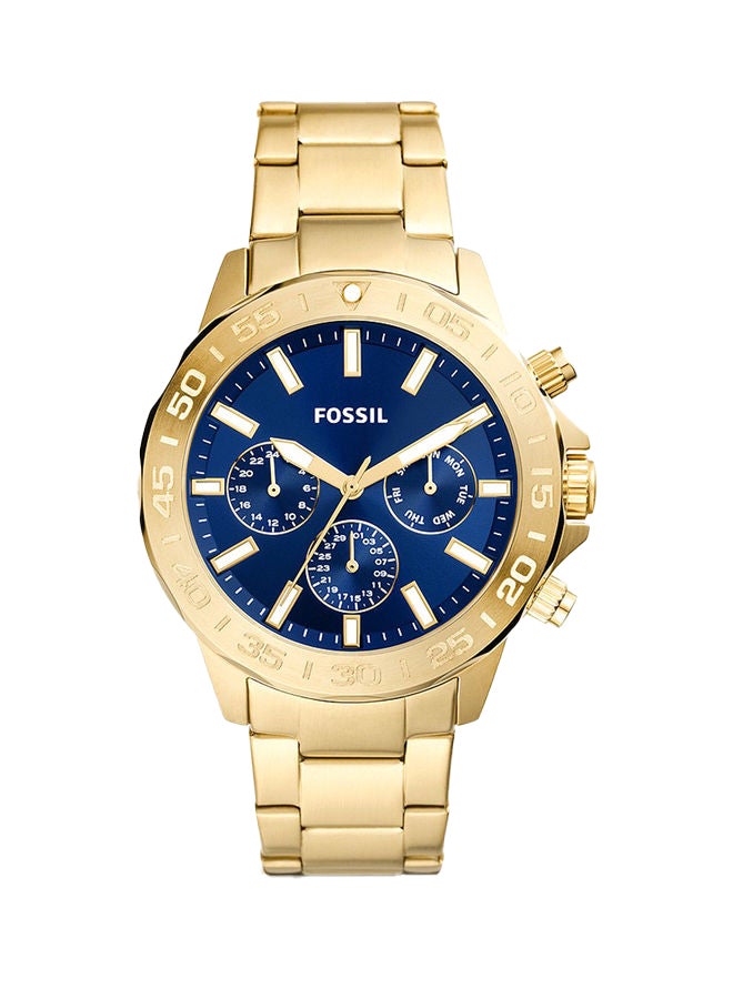 فوسيل أنالوج جلد دائري الشكل BQ2706 45 ملليمتر - Image 1