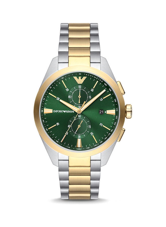 EMPORIO ARMANI Men's Chronograph Round Shape Stainless Steel AR11511 43 mm  - Image 1