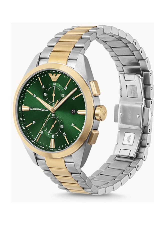 EMPORIO ARMANI Men's Chronograph Round Shape Stainless Steel AR11511 43 mm  - Image 3