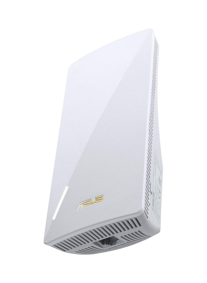 AX1800 Dual Band WiFi 6 802.11ax Repeater & Range Extender RP AX56 Coverage Up to 2200 sq.ft, Wireless Signal Booster for Home, AiMesh Node, Easy Setup White