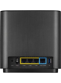 ASUS XT8 WiFi AX6600 Tri Band Mesh Wifi 6 System, Whole House Coverage Up To 2750 Sq Ft And 4+ Bedrooms, Pack Of 1 Black  - Image 3