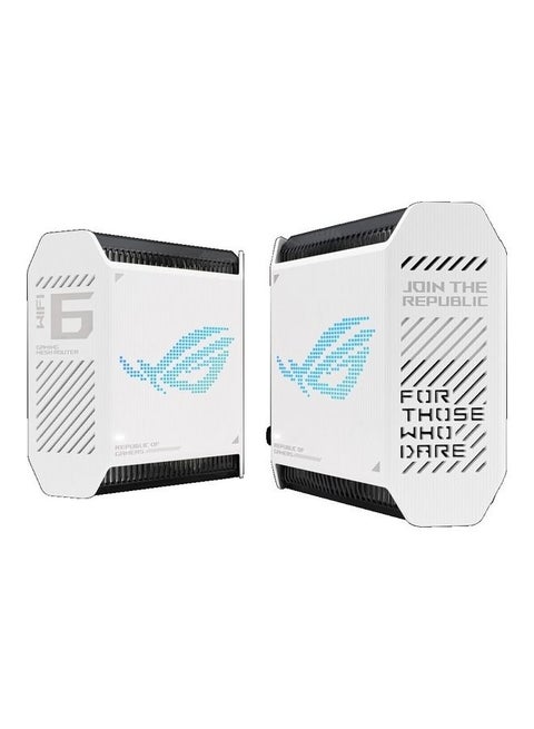 ROG Rapture GT6 WiFi 6 Mesh System - 2 Pack - AX10000 White