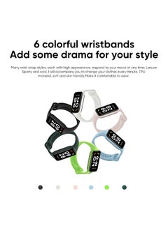 شاومي Redmi Smart Band 2 Fitness In A Big Way، شاشة TFT نابضة بالحياة مقاس 1.47 بوصة 30 + وضع رياضي يصل إلى 14 يومًا، عمر البطارية، مقاومة للماء حتى 50 مترًا - أسود  - Image 5