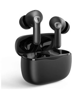 Air3 Pro Wireless Earbuds Hybrid Active Noise Cancelling, QCC3046 Bluetooth 5.2 Stereo Headphones With 12mm Driver, AptX Adaptive, Game Mode, CVC 8.0, Transparency Mode Black