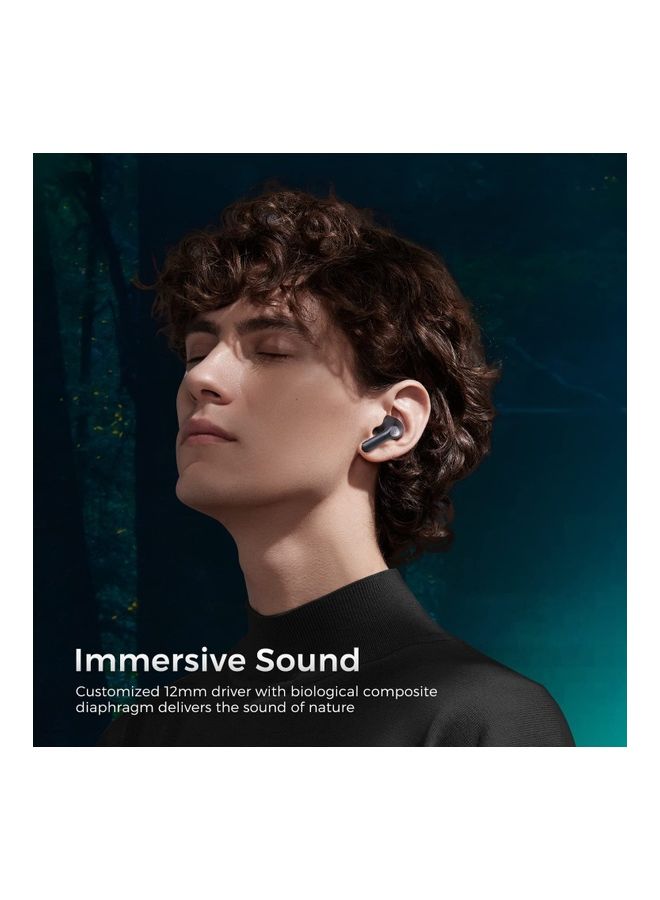 SoundPEATS - Air3 Pro Wireless Earbuds Hybrid Active Noise Cancelling, QCC3046 Bluetooth 5.2 Stereo Headphones With 12mm Driver, AptX Adaptive, Game Mode, CVC 8.0, Transparency Mode Black - Image 1