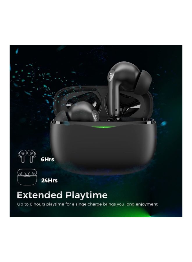 SoundPEATS - Air3 Pro Wireless Earbuds Hybrid Active Noise Cancelling, QCC3046 Bluetooth 5.2 Stereo Headphones With 12mm Driver, AptX Adaptive, Game Mode, CVC 8.0, Transparency Mode Black - Image 1